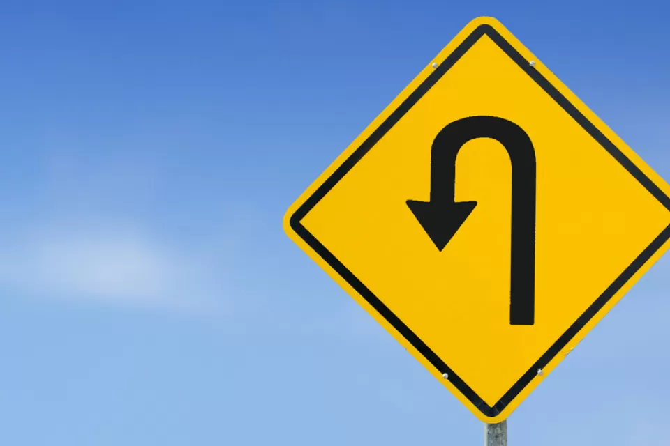 U-Turn Sign